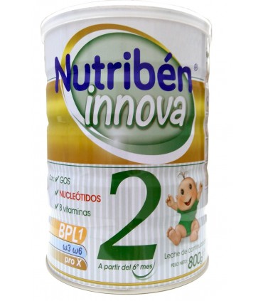 NUTRIBEN CONTINUACION INNOVA  800 G,nutrición infantil,encuentralo en FARMACIA SUBIRATS.