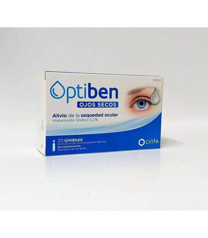 Comprar Optiben Ojos Secos Gotas Unidosis-Farmacia Subirats